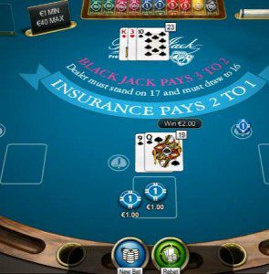 Blackjack gratis uitproberen