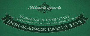 Blackjack insurance