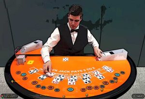 blackjack dealer