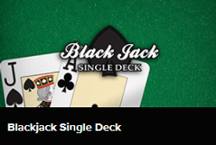 Blackjack Single Deck spelen