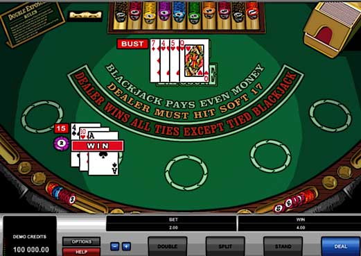 Microgaming Free BlackJack