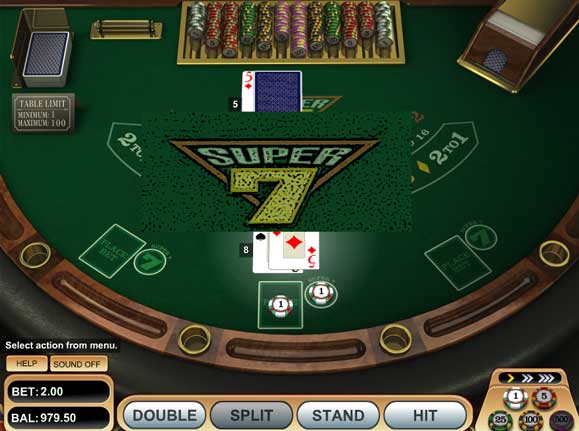 Blackjack Super 7